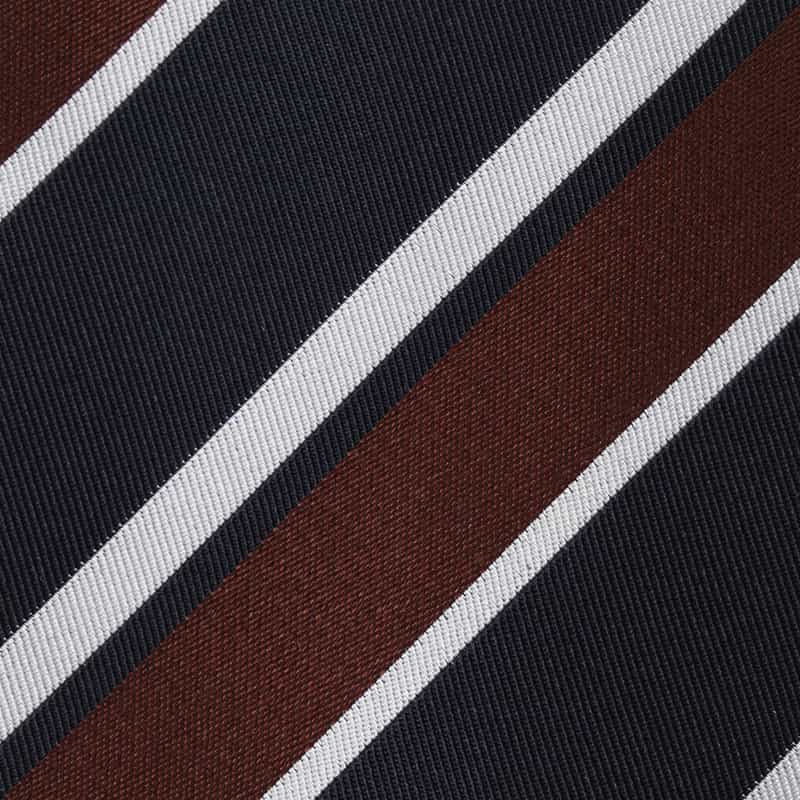 STEFANO BIGI STEFANO BIGI＜ステファノ ビジ＞ レジメンタル柄タイ NAVY