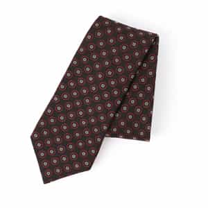 STEFANO BIGI＜ステファノ ビジ＞ 小紋柄タイ