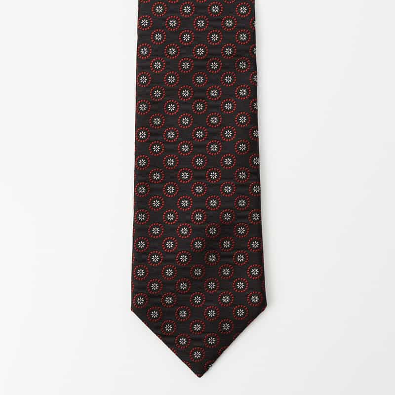 STEFANO BIGI STEFANO BIGI＜ステファノ ビジ＞ 小紋柄タイ NAVY