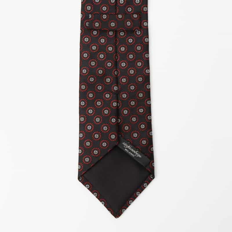 STEFANO BIGI STEFANO BIGI＜ステファノ ビジ＞ 小紋柄タイ NAVY