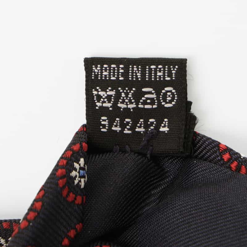 STEFANO BIGI STEFANO BIGI＜ステファノ ビジ＞ 小紋柄タイ NAVY