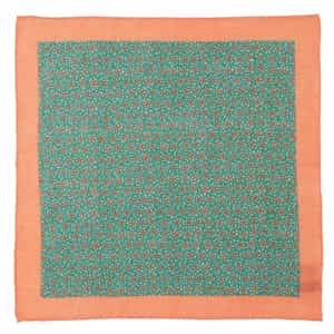 STEFANO BIGI＜ステファノ ビジ＞ フラワーモチーフ柄ポケットチーフ