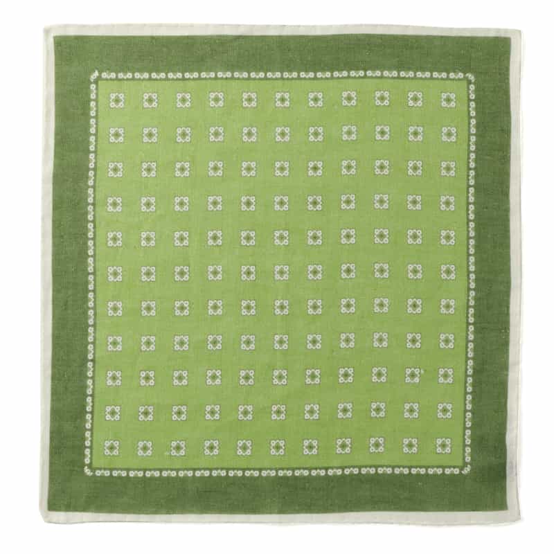 STEFANO BIGI＜ステファノ ビジ＞ フラワー柄ポケットチーフ