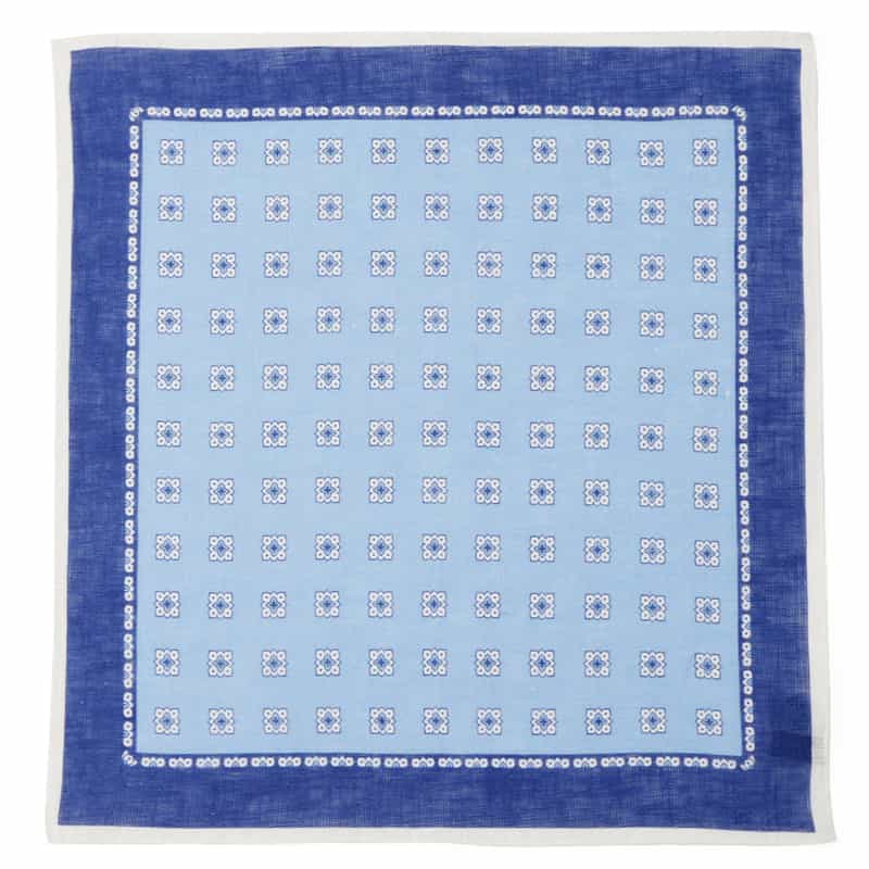 STEFANO BIGI＜ステファノ ビジ＞ フラワー柄ポケットチーフ