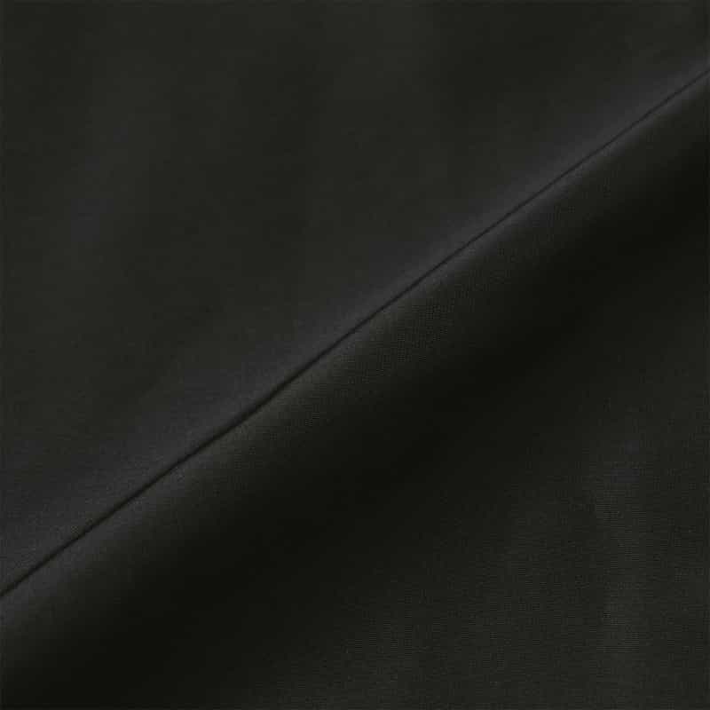 BARNEYS NEW YORK ウォッシャブル シャンブレータフタスカート BLACK