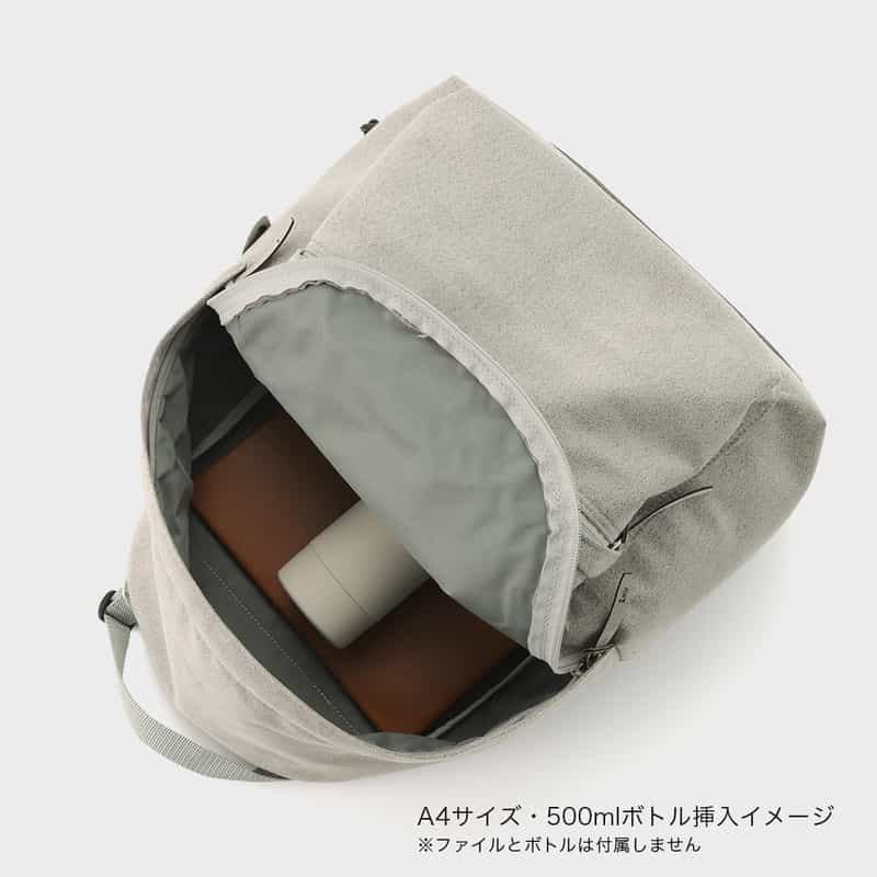 ZATTU ZATTU＜ザッツ＞ バッグパック "ESTER" LIGHT GRAY