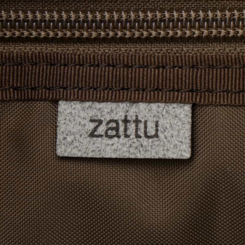 ZATTU ZATTU＜ザッツ＞ ハンドルトートバッグ "JAM-LQ" DARK BROWN