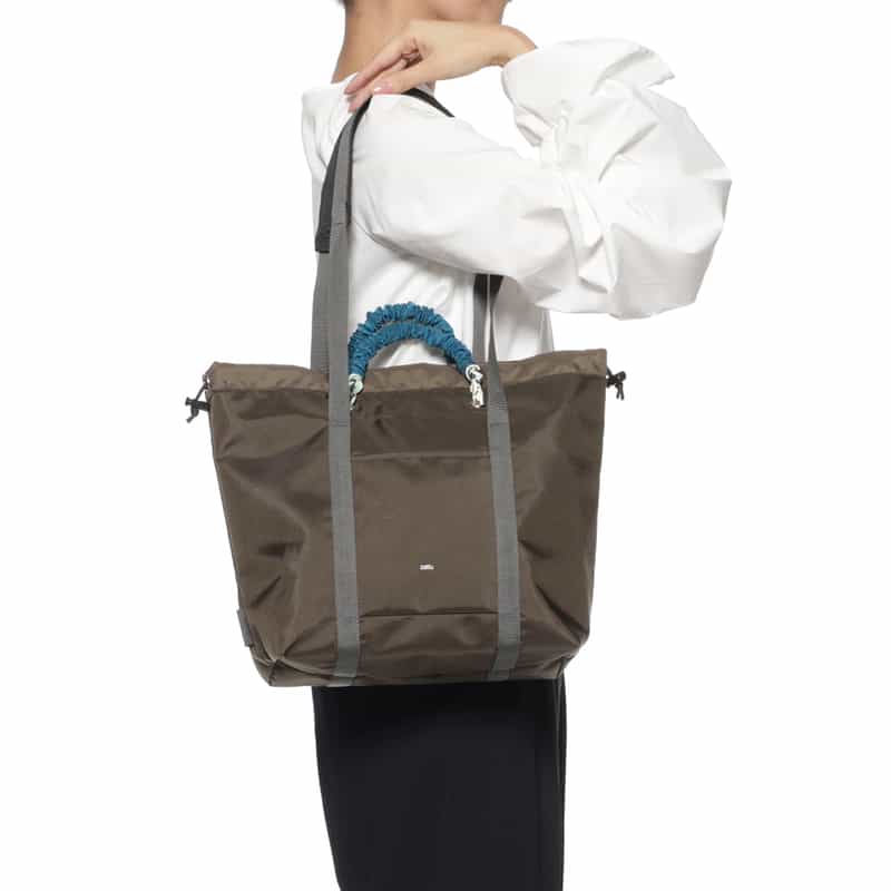 ZATTU ZATTU＜ザッツ＞ ハンドルトートバッグ "JAM-LQ" DARK BROWN