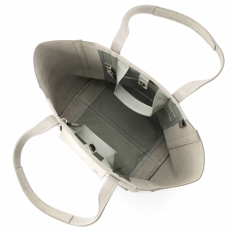 ZATTU ZATTU＜ザッツ＞ トートバッグ "ALCOTT-H2" LIGHT GRAY