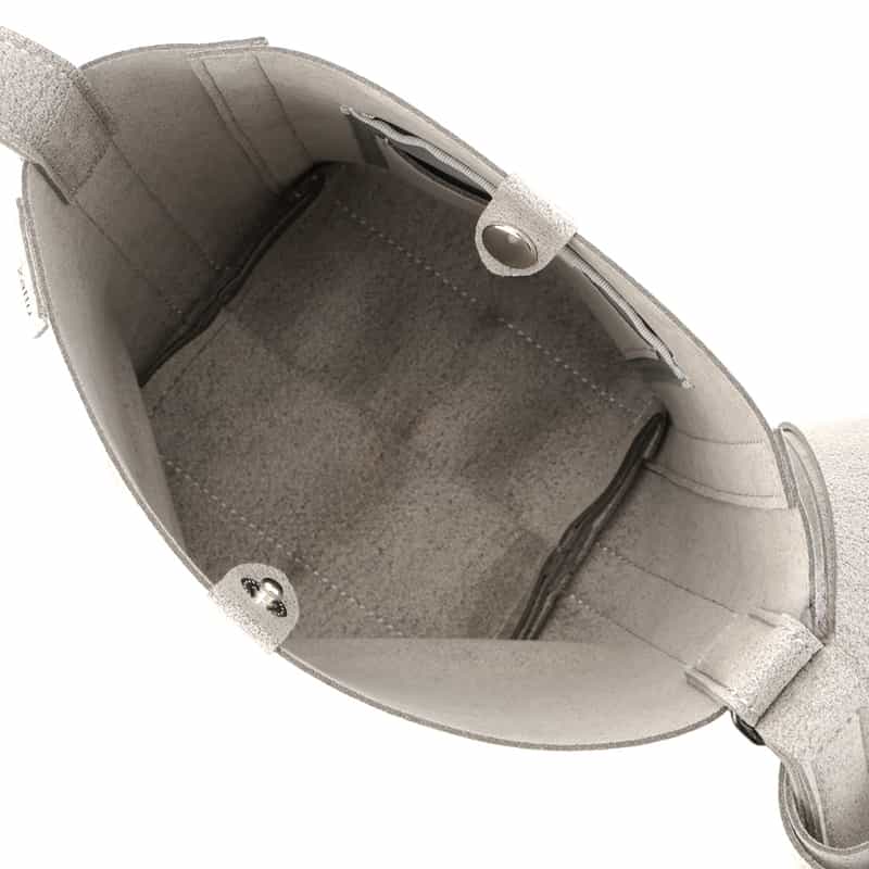 ZATTU ZATTU＜ザッツ＞ ショルダーバッグ "PIPPA SHOULDER" LIGHT GRAY