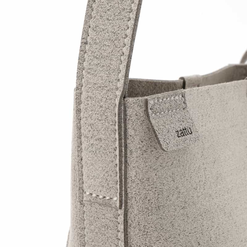 ZATTU ZATTU＜ザッツ＞ ショルダーバッグ "PIPPA SHOULDER" LIGHT GRAY