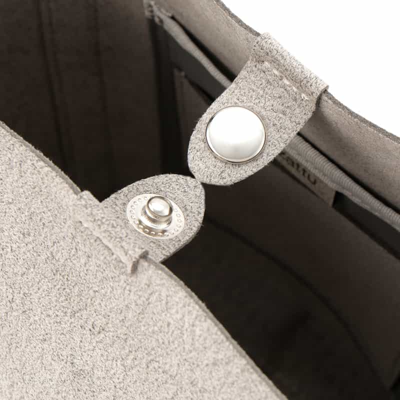 ZATTU ZATTU＜ザッツ＞ ショルダーバッグ "PIPPA SHOULDER" LIGHT GRAY