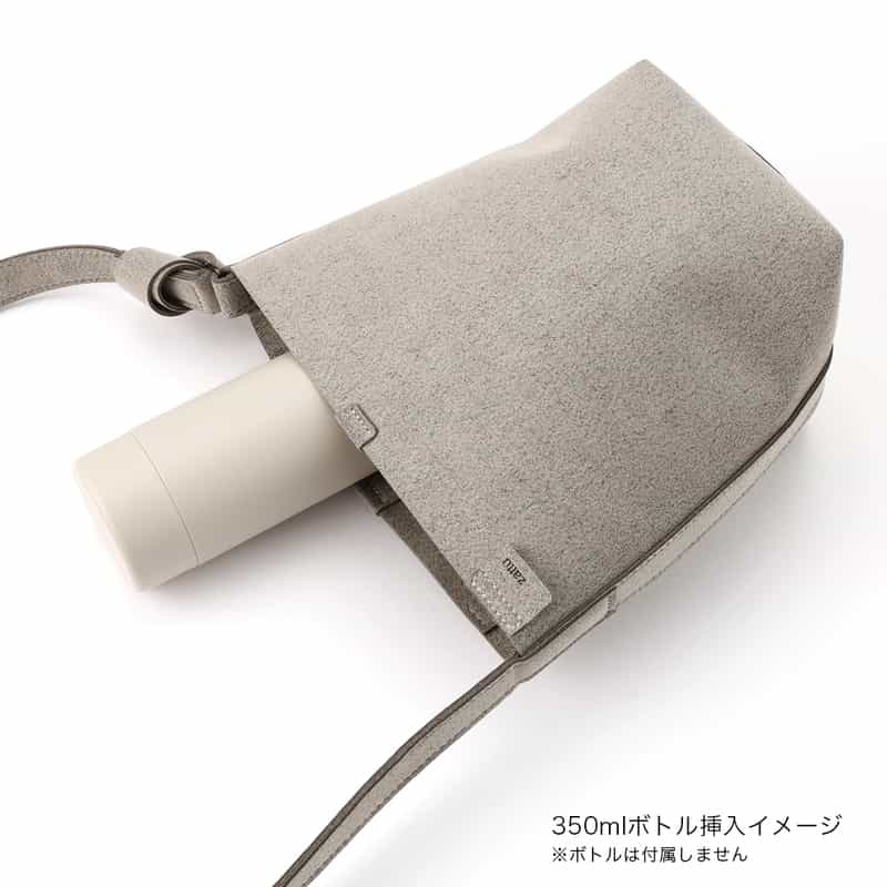 ZATTU ZATTU＜ザッツ＞ ショルダーバッグ "PIPPA SHOULDER" LIGHT GRAY