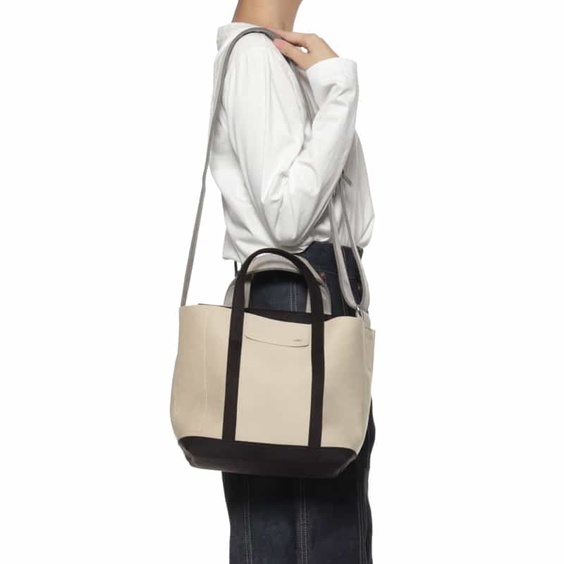 ZATTU ZATTU＜ザッツ＞ トートバッグ "NEPPA MULTI-T2" IVORY