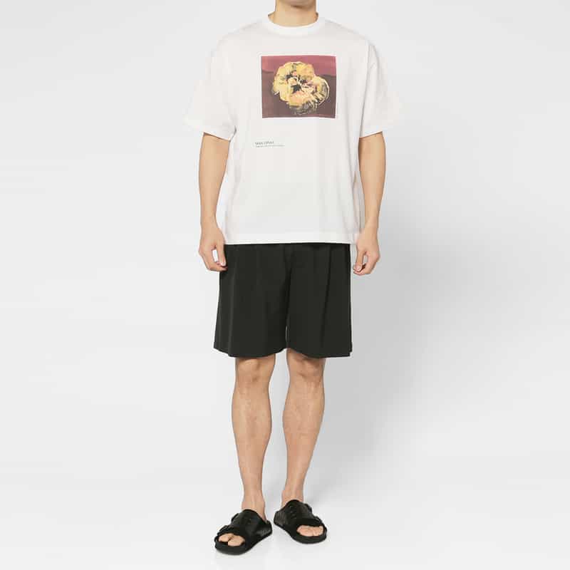 YOKE YOKE＜ヨーク＞ タック入りショーツ BLACK