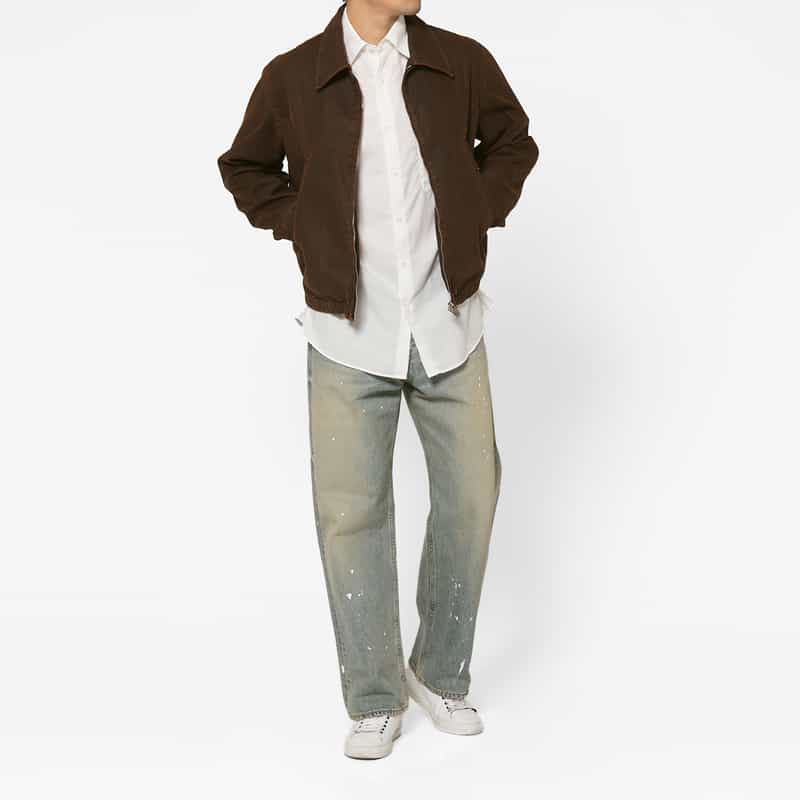 YOKE YOKE＜ヨーク＞ ドリズラージャケット BROWN