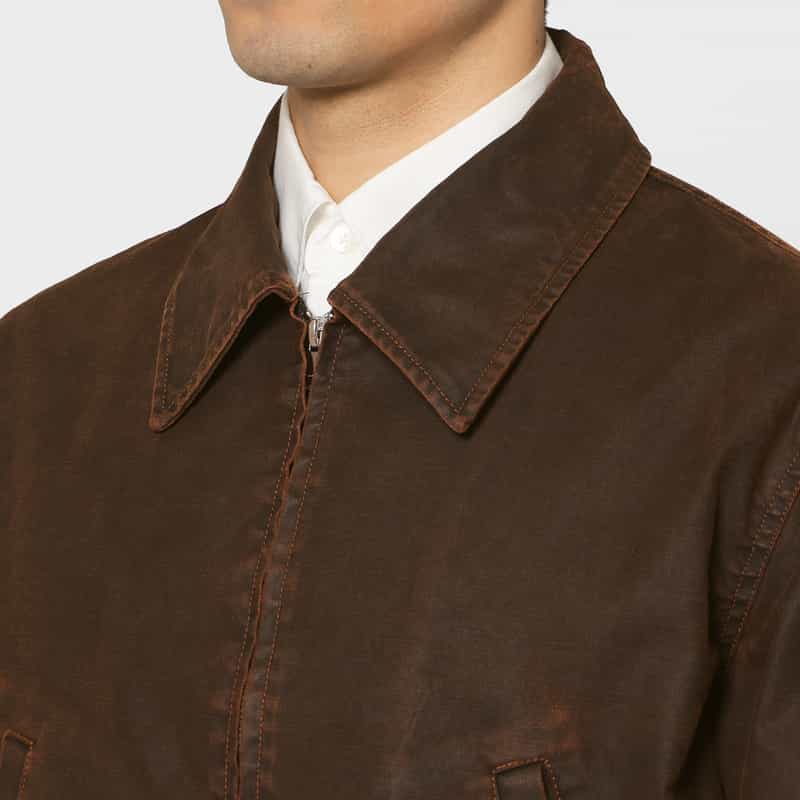 YOKE YOKE＜ヨーク＞ ドリズラージャケット BROWN