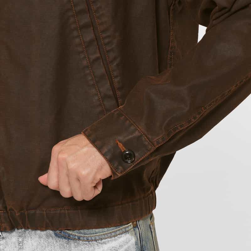 YOKE YOKE＜ヨーク＞ ドリズラージャケット BROWN