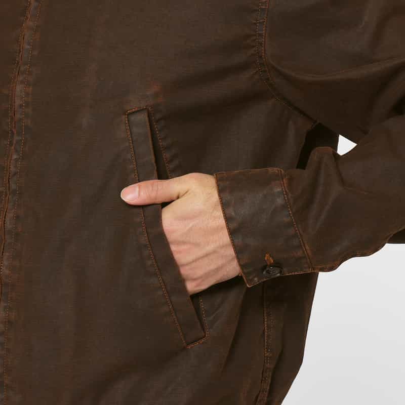 YOKE YOKE＜ヨーク＞ ドリズラージャケット BROWN