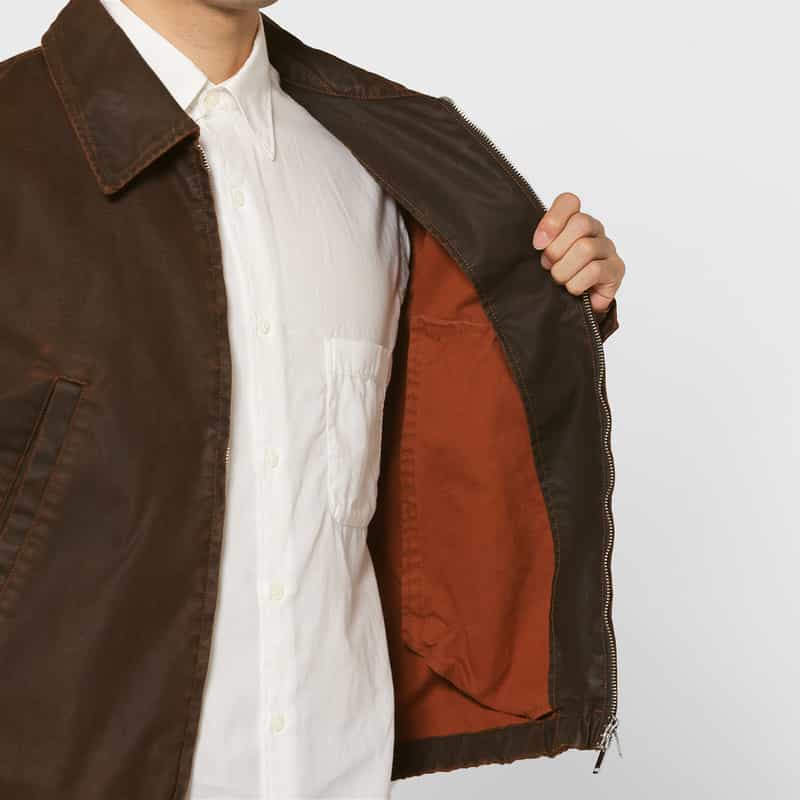 YOKE YOKE＜ヨーク＞ ドリズラージャケット BROWN