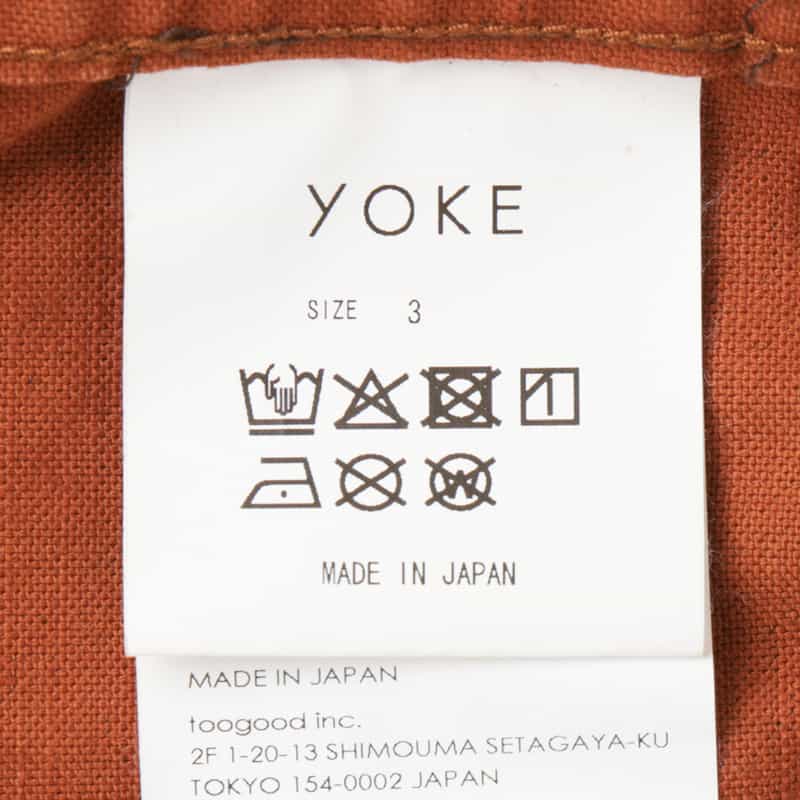 YOKE YOKE＜ヨーク＞ ドリズラージャケット BROWN