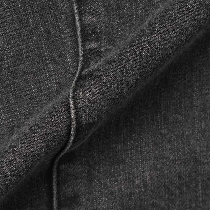 YOKE YOKE＜ヨーク＞ タック入りデニムパンツ BLACK