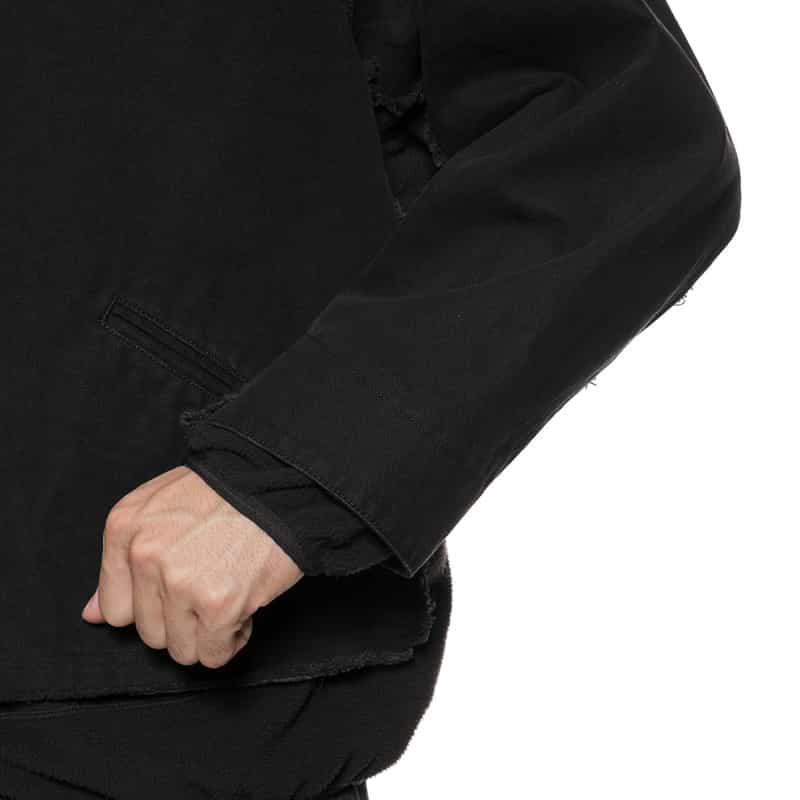 YOKE YOKE＜ヨーク＞ ワークジャケット BLACK