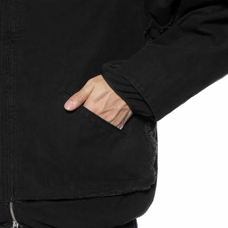 YOKE YOKE＜ヨーク＞ ワークジャケット BLACK