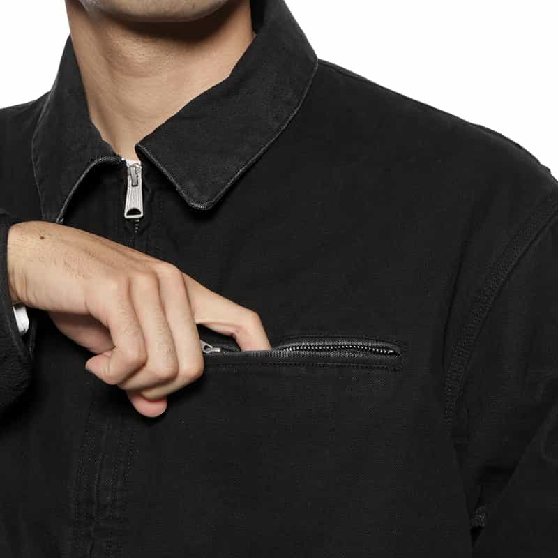 YOKE YOKE＜ヨーク＞ ワークジャケット BLACK