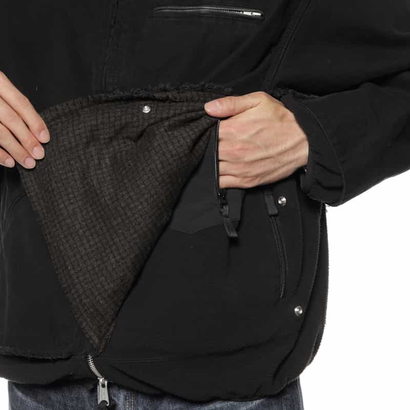 YOKE YOKE＜ヨーク＞ ワークジャケット BLACK