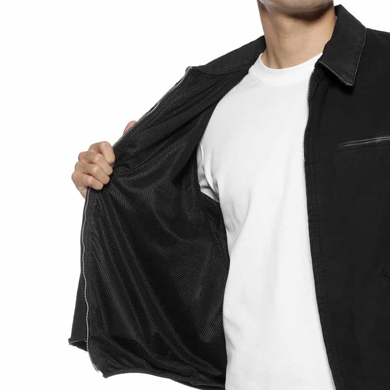 YOKE YOKE＜ヨーク＞ ワークジャケット BLACK