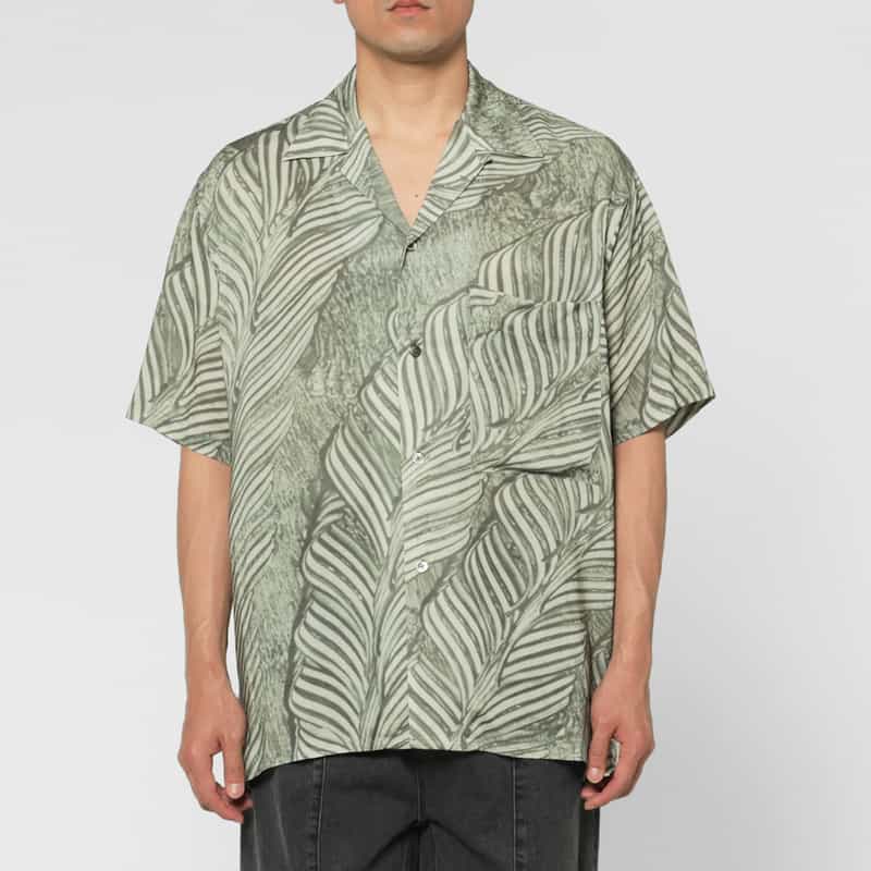 YOKE YOKE＜ヨーク＞ オープンカラーシャツ IVORY