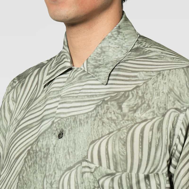 YOKE YOKE＜ヨーク＞ オープンカラーシャツ IVORY