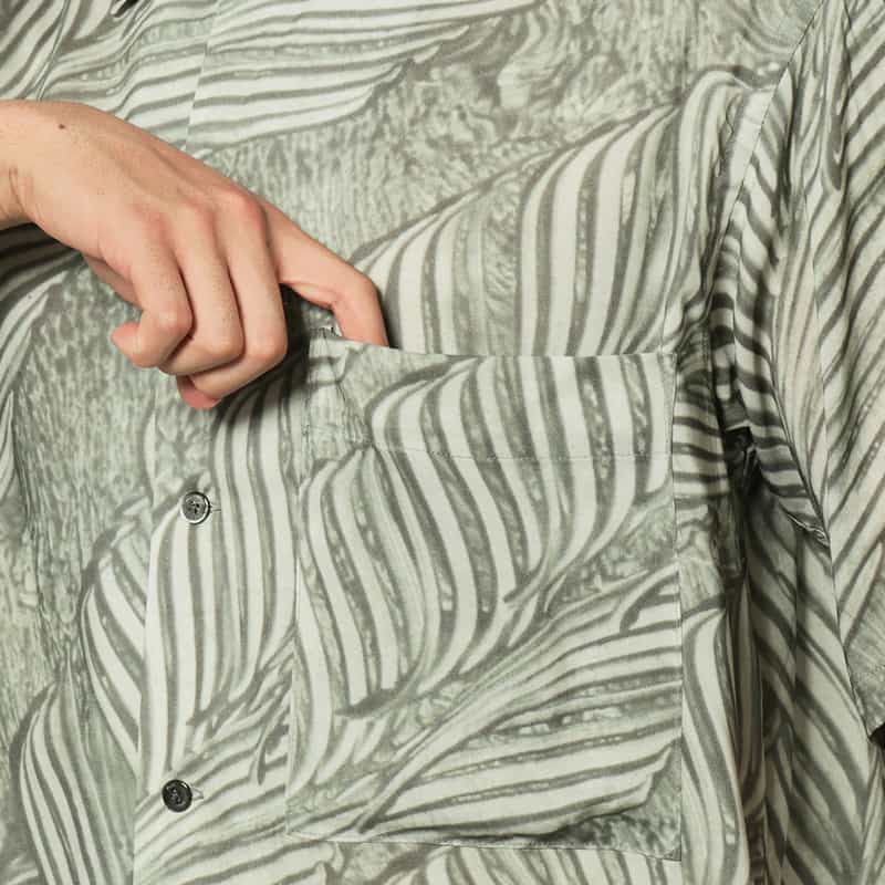 YOKE YOKE＜ヨーク＞ オープンカラーシャツ IVORY