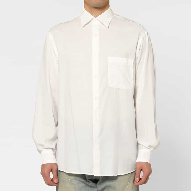 YOKE YOKE＜ヨーク＞ カジュアルシャツ WHITE