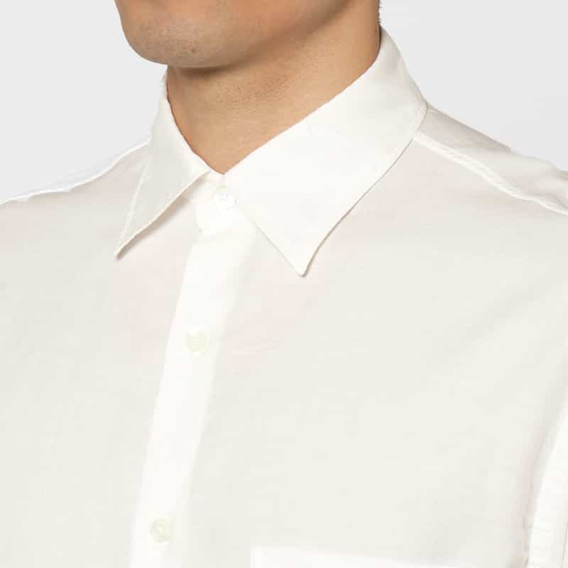 YOKE YOKE＜ヨーク＞ カジュアルシャツ WHITE