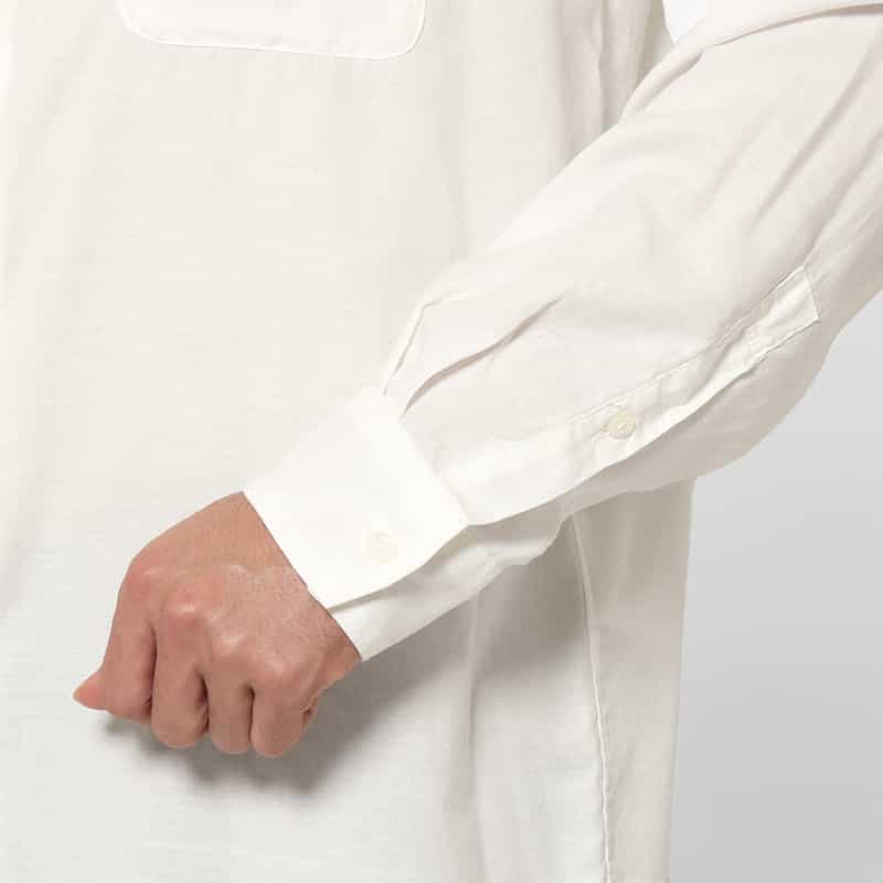 YOKE YOKE＜ヨーク＞ カジュアルシャツ WHITE