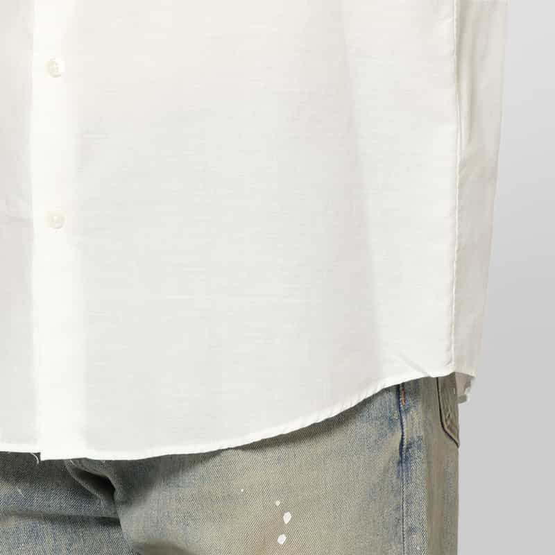 YOKE YOKE＜ヨーク＞ カジュアルシャツ WHITE