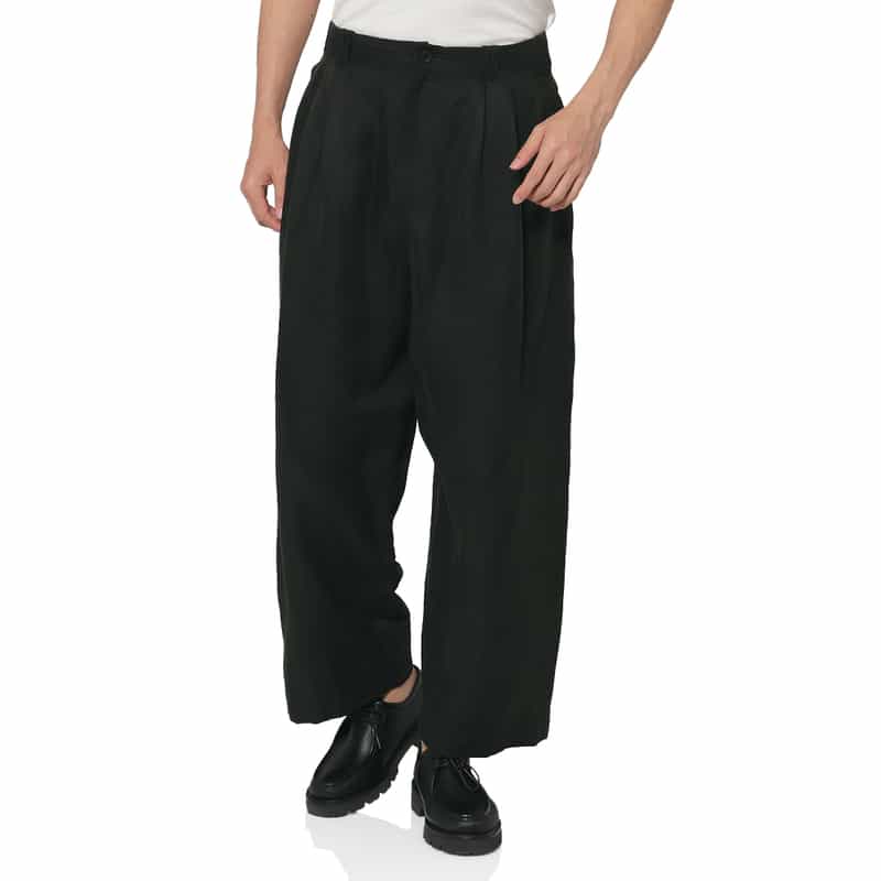 YOKE＜ヨーク＞ セットアップ リネン×シルク素材 イージーパンツ