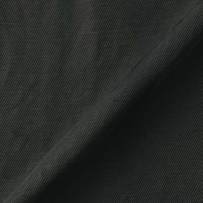 YOKE YOKE＜ヨーク＞ セットアップ リネン×シルク素材 イージーパンツ BLACK