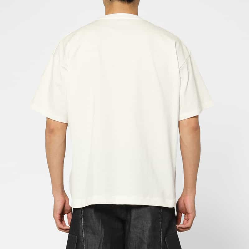 YOKE YOKE＜ヨーク＞ プリントTシャツ WHITE