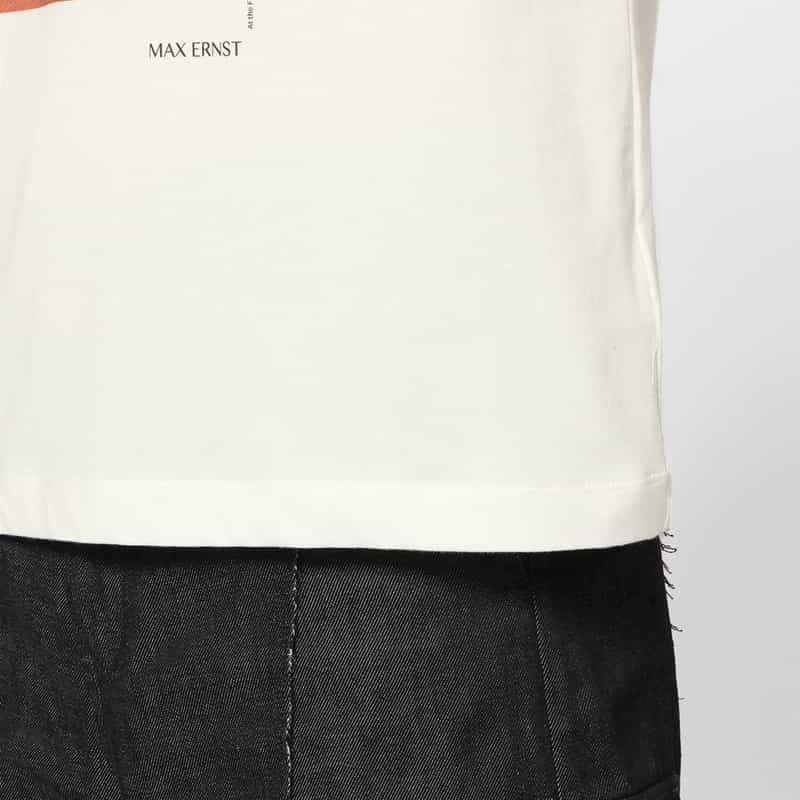 YOKE YOKE＜ヨーク＞ プリントTシャツ WHITE