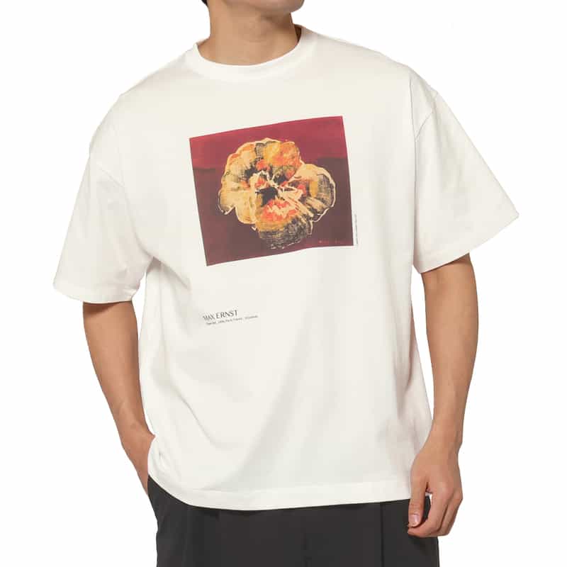 YOKE YOKE＜ヨーク＞ プリントTシャツ WHITE