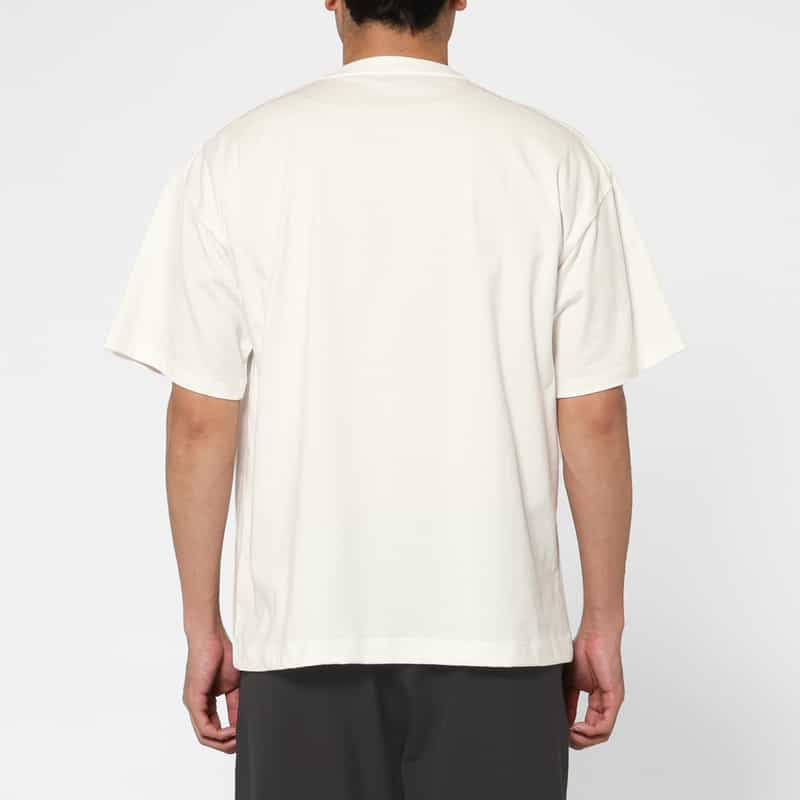 YOKE YOKE＜ヨーク＞ プリントTシャツ WHITE