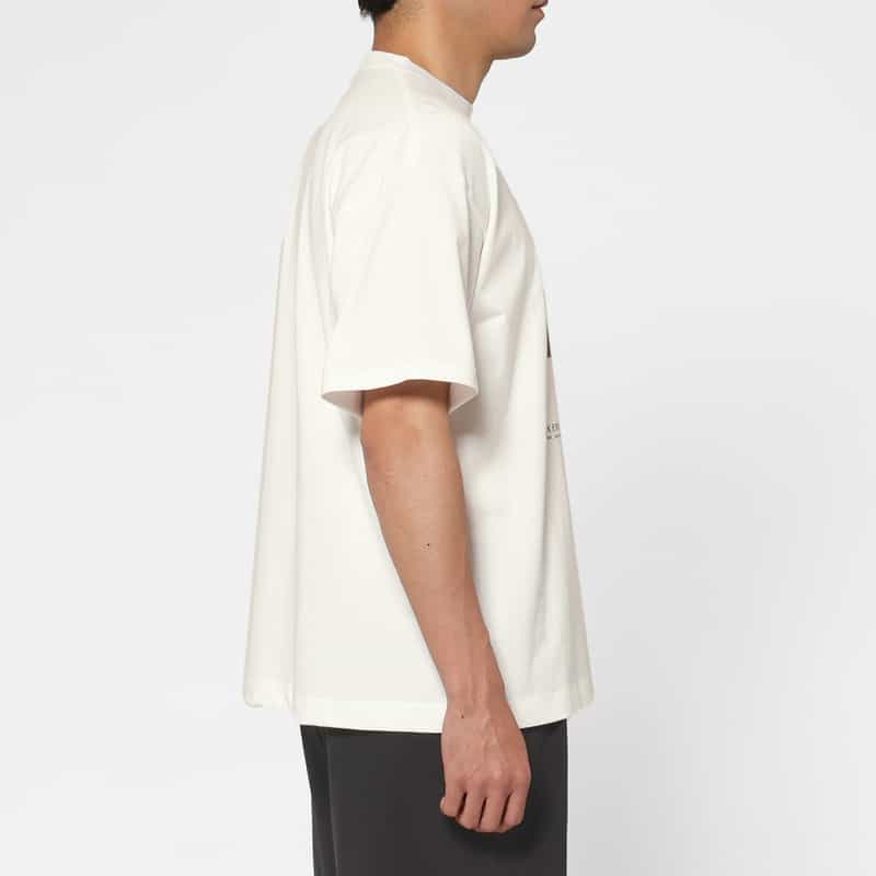 YOKE YOKE＜ヨーク＞ プリントTシャツ WHITE