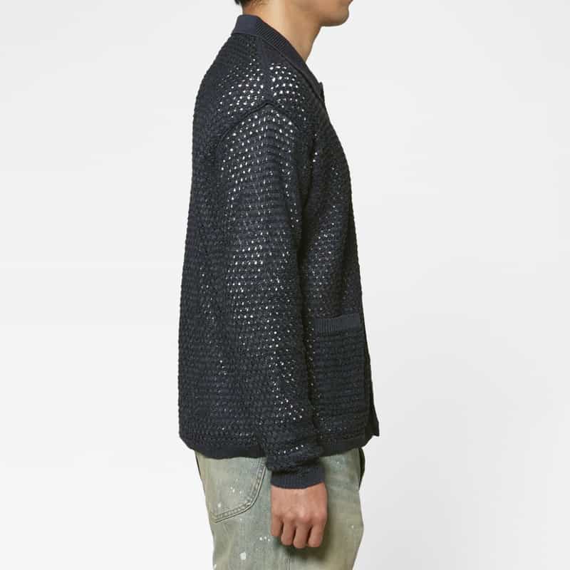 YOKE YOKE＜ヨーク＞ ニットカーディガン NAVY