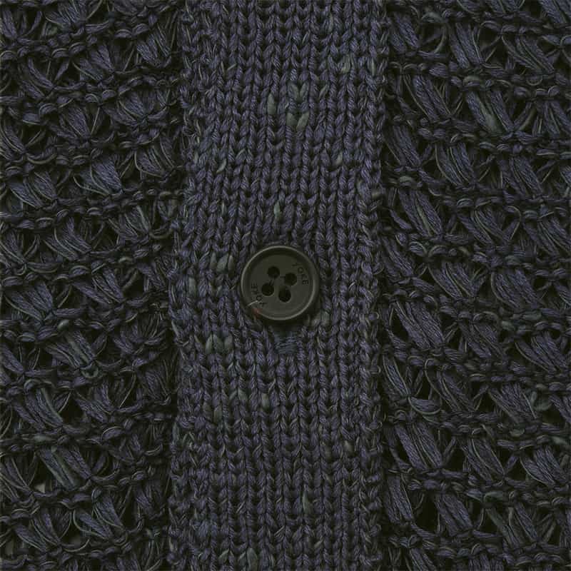 YOKE YOKE＜ヨーク＞ ニットカーディガン NAVY
