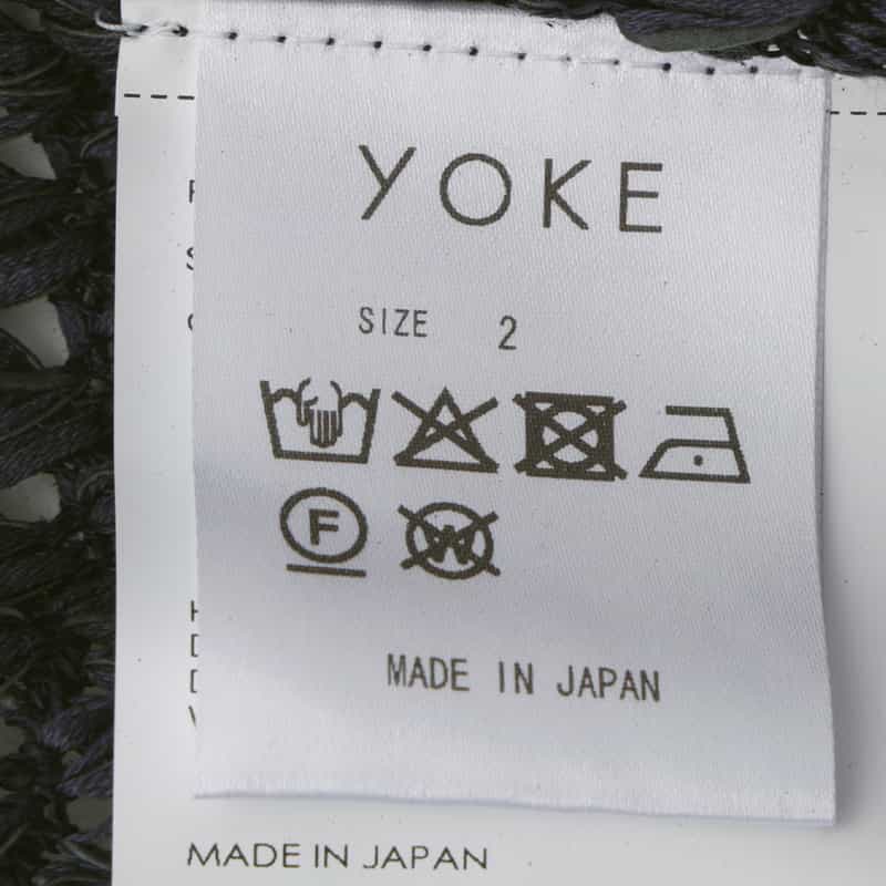 YOKE YOKE＜ヨーク＞ ニットカーディガン NAVY