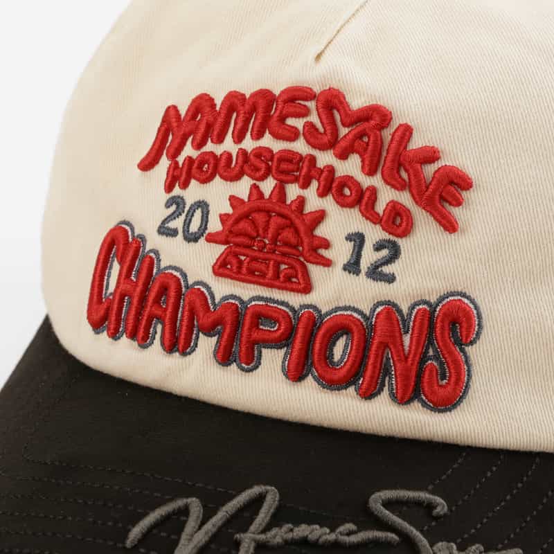 NAMESAKE NAMESAKE＜ネームセイク＞ ベースボールキャップ BEIGE