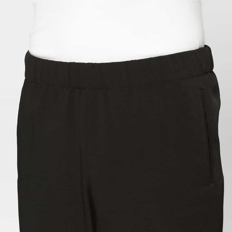 OVERCOAT OVERCOAT＜オーバーコート＞ ドローコード付きワイドパンツ BLACK